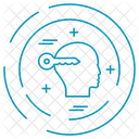 Cle Cerveau Optimisation Icône