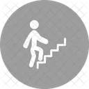 Personne Escalade Escaliers Icon