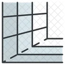 Perspective Grid Design Icon