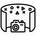 Perspektivenliniensymbol Icon