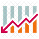 Abaissement Statistiques Propriete Icône