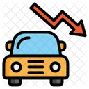 Affaires Voiture Economie Icône