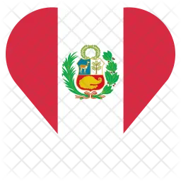 Peru Flag Icon