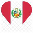 Peru Flag Country Icon