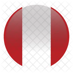 Peru Flag Icon