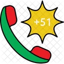 Peru Country International Code Icon