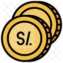 Peru Currency Peru Coin Money Icon