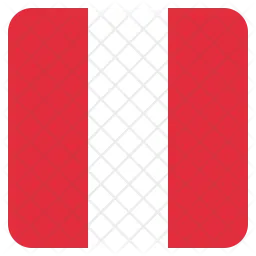Peru Flag Icon