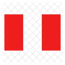 Peru Peruano Bandeira Ícone