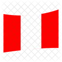 Peru Bandeira Peruana Ícone