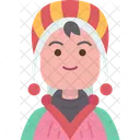 Peruvian Man  Icon