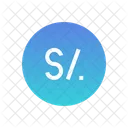 Peruvian sol  Icon