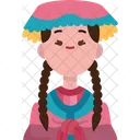 Peruvian Woman  Icon