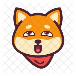 Pervert Dog Emoji Icon