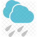 Pesada Lluvia Nube Icon