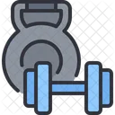 Kettlebell Pesas Ejercicio Icono