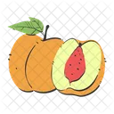 Pesca Frutta Cibo Icon