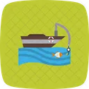 Barco De Pesca Icono