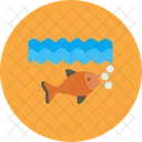 Peces Mar Agua Icon