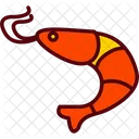 Pescado Comida Gambas Icon