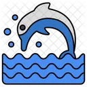 Pez Delfin Ballena Icon