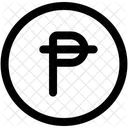 Peseta Currency Coin Icon
