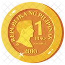 Peso Coin Peso One Peso Icon