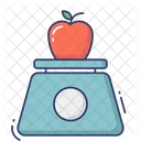 Peso De Fruta Manzana Peso Icono