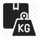 Kg Peso Paquete Icon