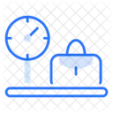 Peso Del Equipaje Bascula De Equipaje Bascula De Equipaje Icono