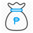 Peso money bag  Icon