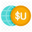 Peso Uruguayo Currency Currencies Icon