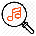 Pesquisa Musica Media Player Ícone