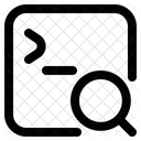 Pesquisa Terminal Codificacao Ícone