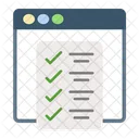 Feedback Lista De Verificacao Revisao Icon