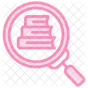 Icone De Linha Duotonica De Pesquisa Academica Icon