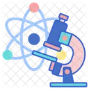 Pesquisa Cientifica Fisica Microscopio Ícone