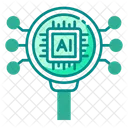Pesquisa De Ia Chip Lupa Icon