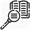 Pesquisa Educacao Aprendizagem Ícone