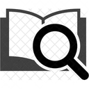 Pesquisa De Livro Ícone