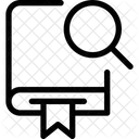 Pesquisa De Livro Pesquisar Encontrar Livro Ícone