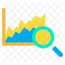 Pesquisa De Mercado Grafico De Crescimento Grafico Ícone