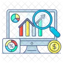 Analise De Mercado Pesquisa De Mercado Pesquisa De Negocios Ícone