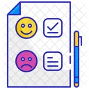 Satisfacao Feedback Pesquisa Icon
