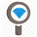 Procure Diamante Encontre Diamante Encontre Joia Icon