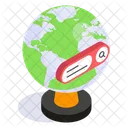 Global Pesquisa Mundial Ícone
