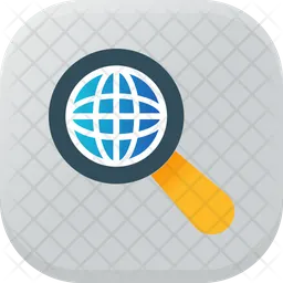 Pesquisa global  Ícone