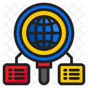 Pesquisa Mundo Comunicacao Ícone