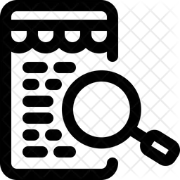 Pesquisa móvel  Ícone