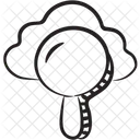 Pesquisa Em Nuvem Exploracao Em Nuvem Computacao Em Nuvem Ícone